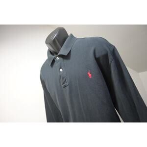 Polo Ralph Lauren Golf Polo Black Long Sleeve Casual Mens Sz 2XL XXL